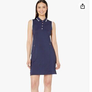 Callaway Womens Sleeveless Polo Dress Pockets Stretch Golf‎ Size Medium